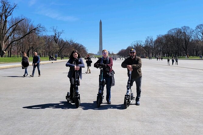 Scooter Tour — Washington DC's Monuments and Memorials - The Washington Monument, Holocaust Museum, and Tidal Basin
