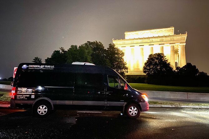 Semi-Private Evening Tour of Washington D.C. - The National Mall after sunset