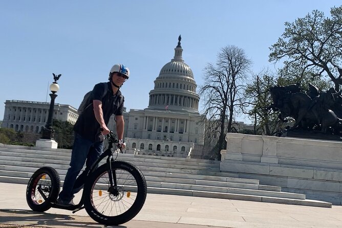 Small Group 5-Hour DC Tour via Electric Scooter for Ages 16+ - Meeting Brian and learning the scooters