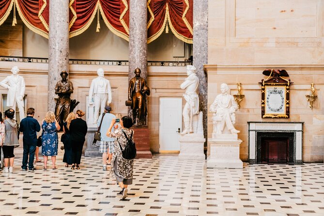 Small-Group Guided Tour inside US Capitol & Library of Congress - Pace, stairs, and what the day feels like