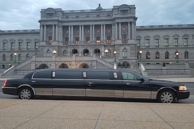 Stretch Limo Private Day & Night Custom Tours of Washington DC - Georgetown, the Potomac, and Virginia