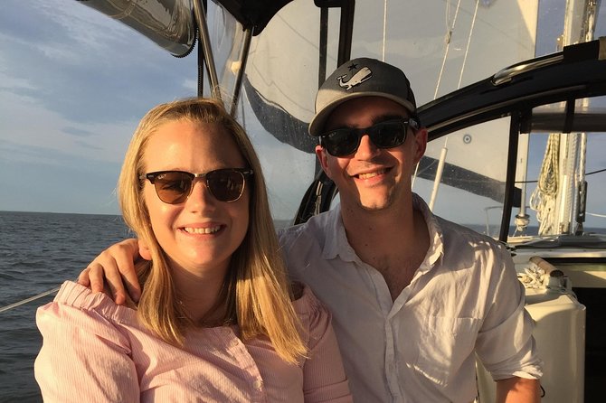 Sunset Cruise on Scenic Chesapeake Bay - Watching the western shore change at sunset