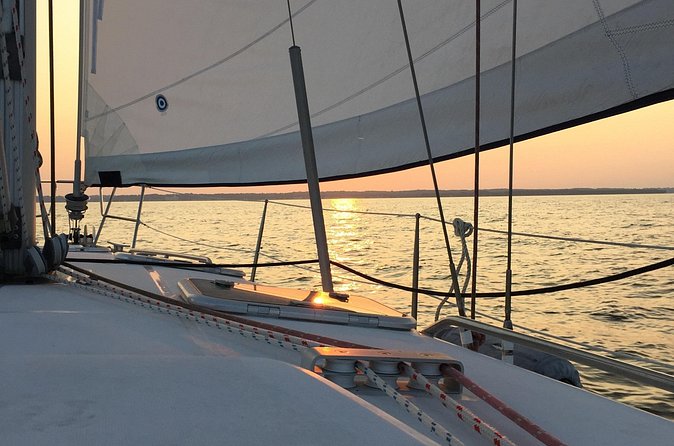 Sunset Cruise on Scenic Chesapeake Bay - Captain Andy and Dylan add stories to the scenery