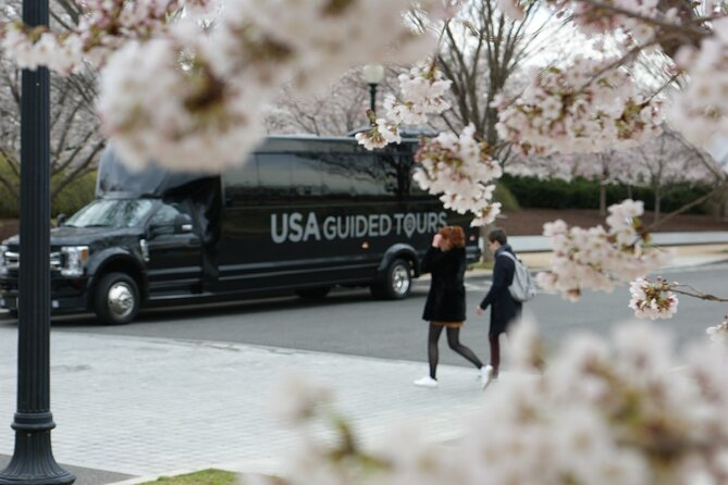 The DC Cherry Blossom Bus Tour with Tidal Basin Guided Walk - The tour at a glance