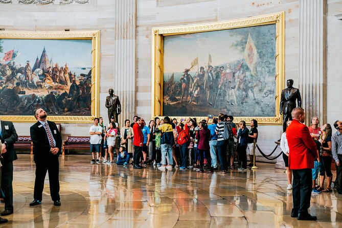 U.S. Capitol and Library of Congress Tour with Rotunda & Crypts - Meeting near the Botanic Garden and Capitol grounds