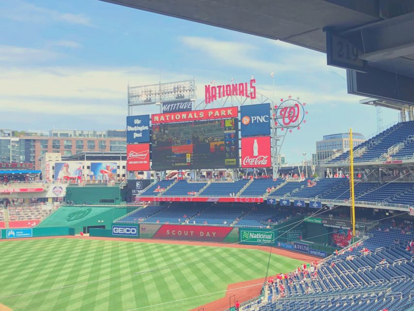 Washington D.C.: Washington Nationals Baseball Game Ticket - The Presidents Race and other ballpark traditions