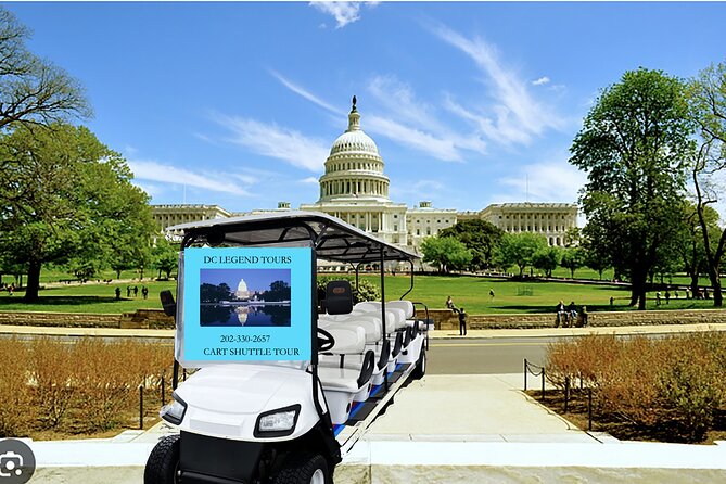 Washington DC 2-Hour Cart Shuttle Morning Tour - Starting at Hamilton Hotel at 9:00 a.m.