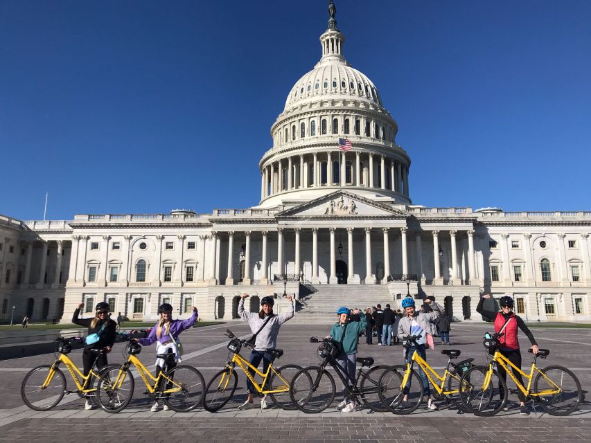 Washington DC: Best of Capitol Hill Guided Bike Tour - Standard bike or electric bike?
