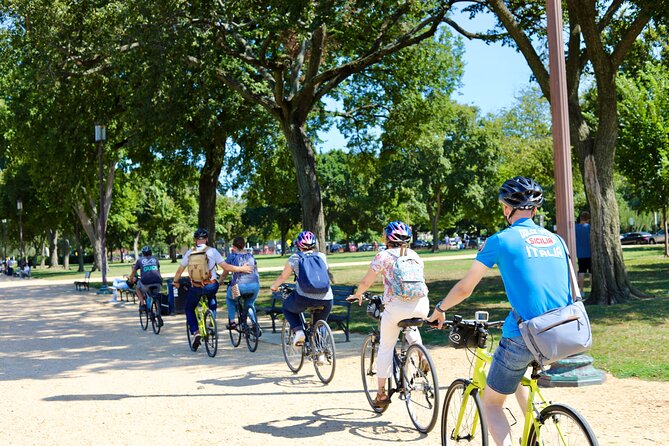 Washington DC Capital Sites Bike Tour - The White House from the south side
