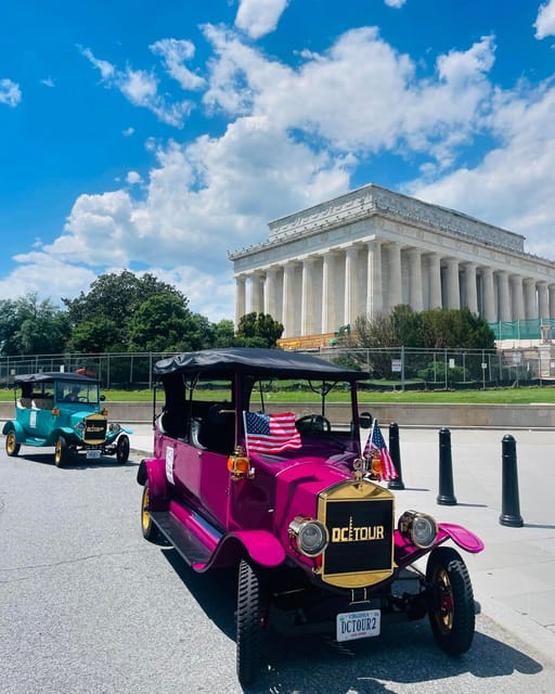 Washington, DC: Day & Night Electric Cart & Vintage Car Tour - Why the electric vintage car works so well in Washington