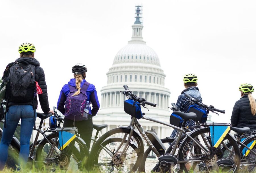 Washington DC: E-Bike Rental - Choosing between two hours, four hours, and a full day