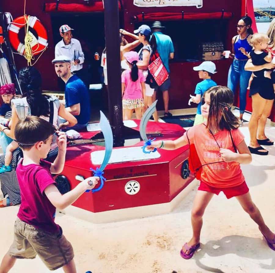 Washington DC: Family Treasure Hunt River Cruise - Water cannons, face paint, and pirate tattoos