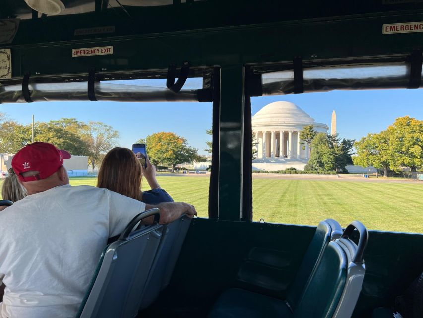 Washington, DC: Hop-On Hop-Off Old Town Trolley City Tour - The tidal basin and the most memorable memorial stops