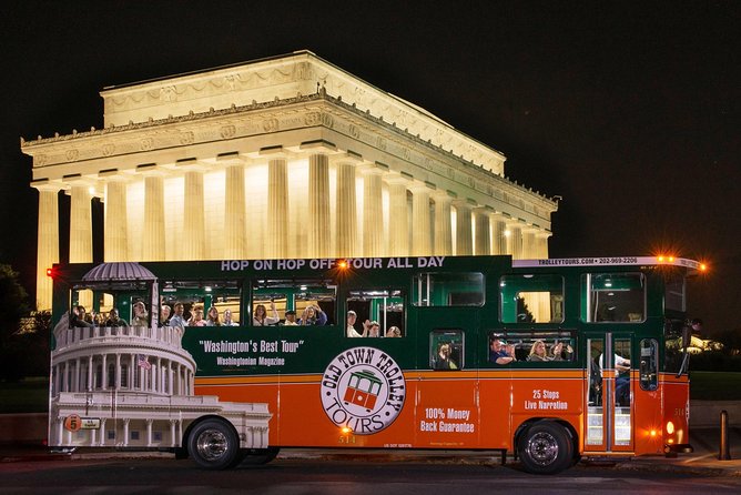 Washington DC Monuments by Moonlight Tour by Trolley - FDR, MLK, and the Tidal Basin