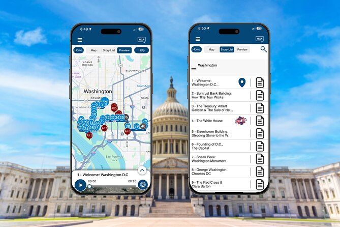 Washington DC Monuments Self-Guided Walking Audio Tour - Key points before you set out