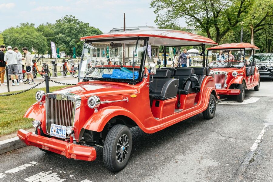 Washington DC: National Mall Tour by Electric Vehicle - Lincoln Memorial and the presidential trio