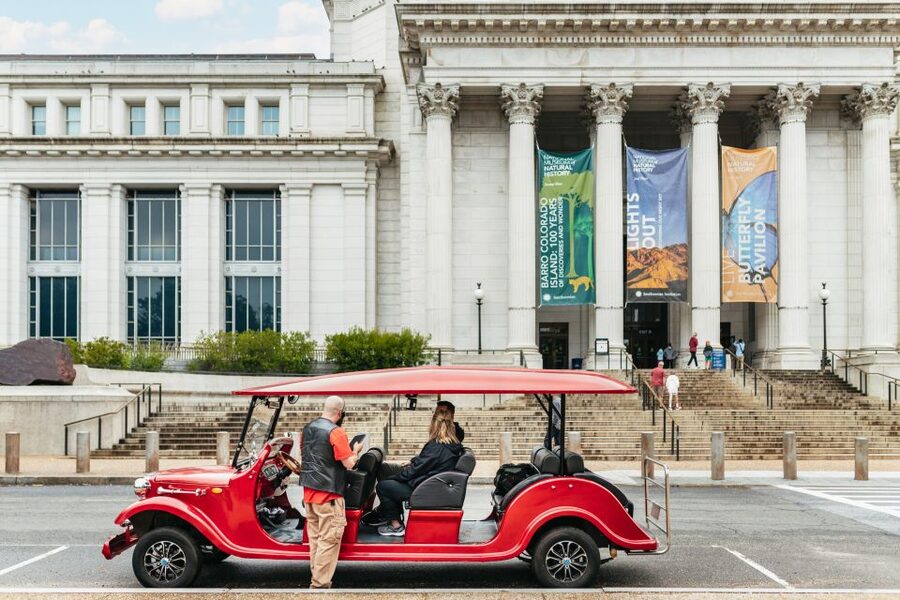Washington DC: National Mall Tour by Electric Vehicle - The Smithsonian and the first look at the Mall