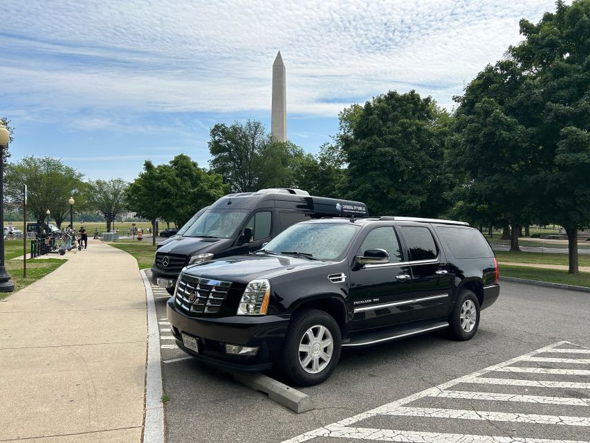 Washington DC: Private Tour with Luxury Vehicle - What the luxury vehicle adds