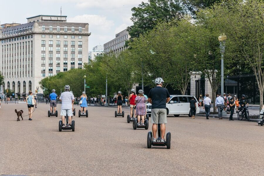 Washington DC: See the City Segway Tour - Why a Segway works so well on the National Mall