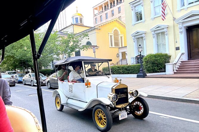 Washington DC Sightseeing Tour by Electric cart or Vintage Car - White House Views Without an Interior Visit