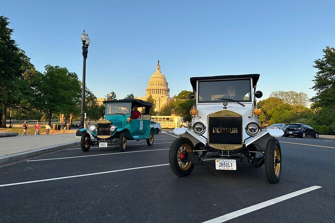 Washington DC Sightseeing Tour by Electric cart or Vintage Car - Capitol Hill Gives You the Big Washington Picture