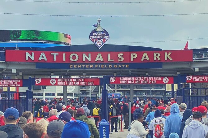 Washington Nationals Baseball Game Ticket at Nationals Park - What your Nationals Park evening includes