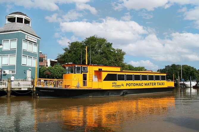 Water Taxi from Wharf or Old Town Alexandria - A sightseeing cruise or simply a taxi?