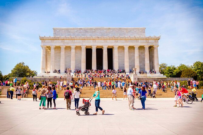 White House and National Mall Highlights with Lincoln Memorial - WWII Memorial and Freedom Wall